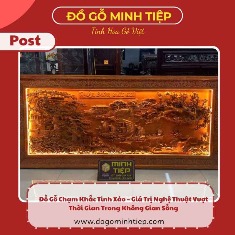 Đồ Gỗ Chạm Khắc Tinh Xảo