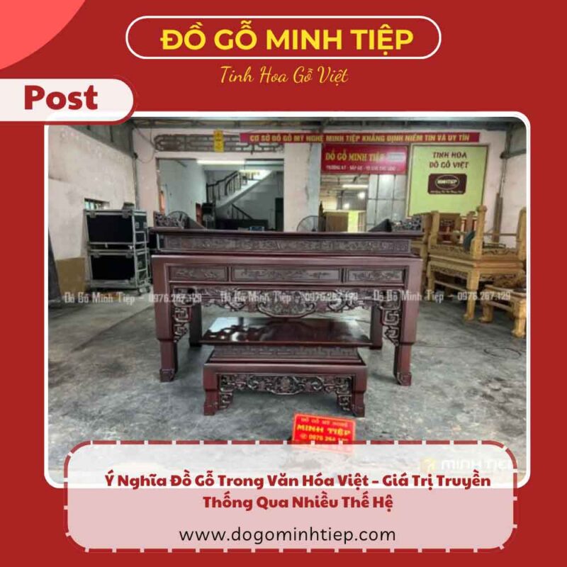 Ý Nghĩa Đồ Gỗ Trong Văn Hóa Việt