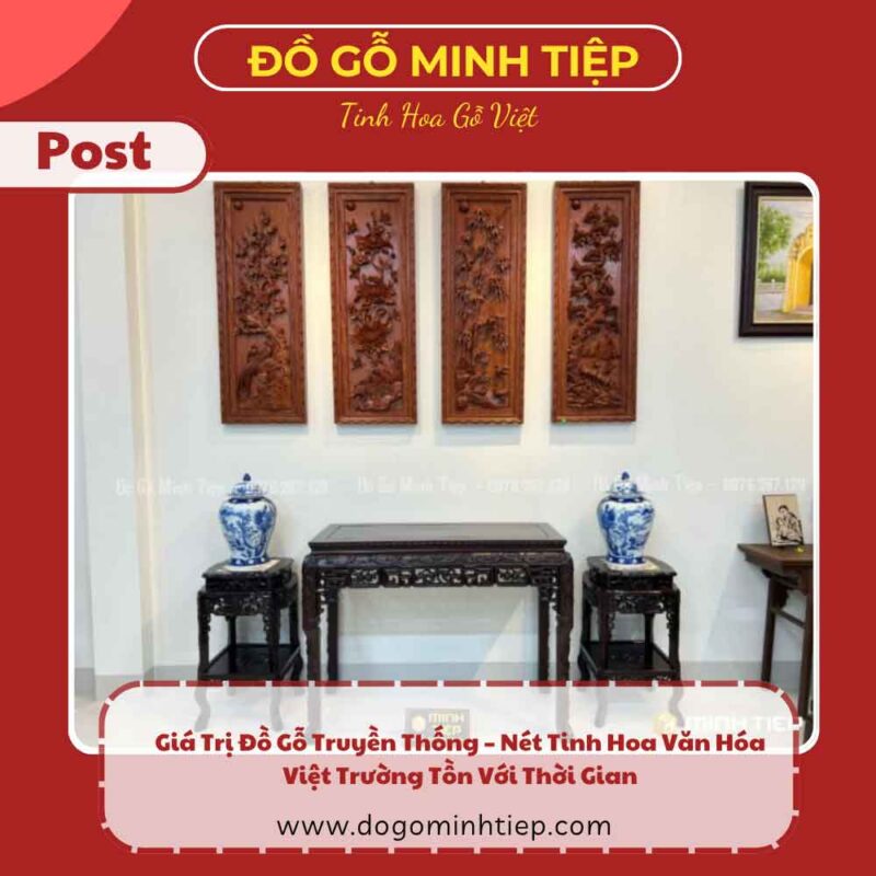 Giá trị đồ gỗ truyền thống