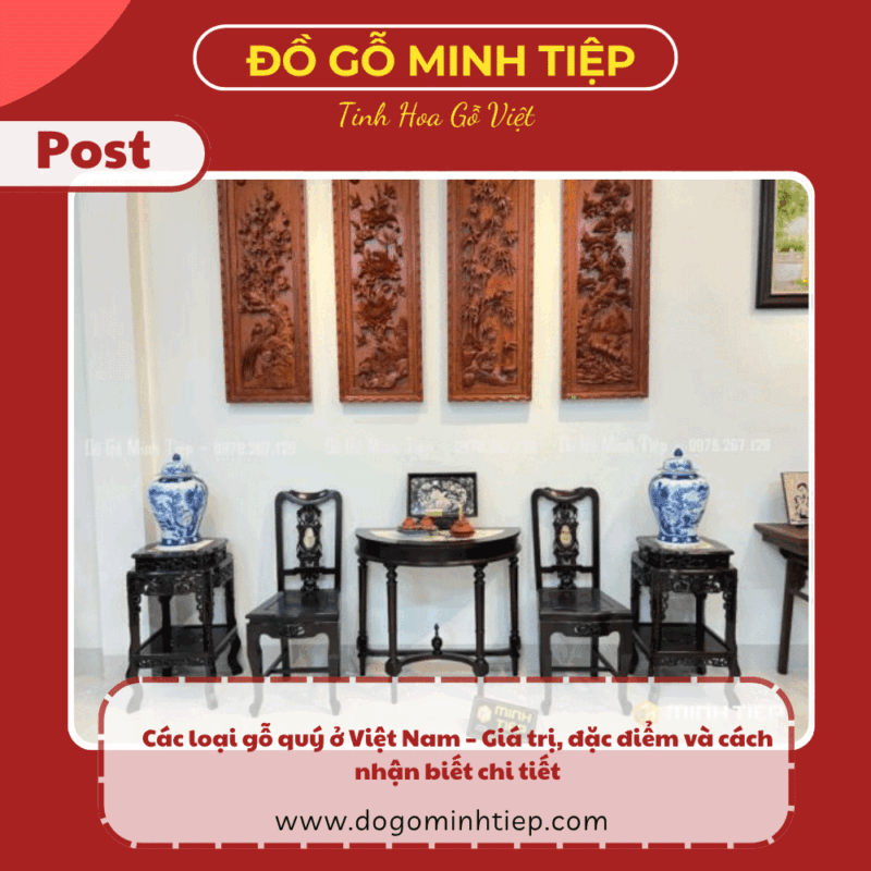 , các loại gỗ quý ở Việt Nam