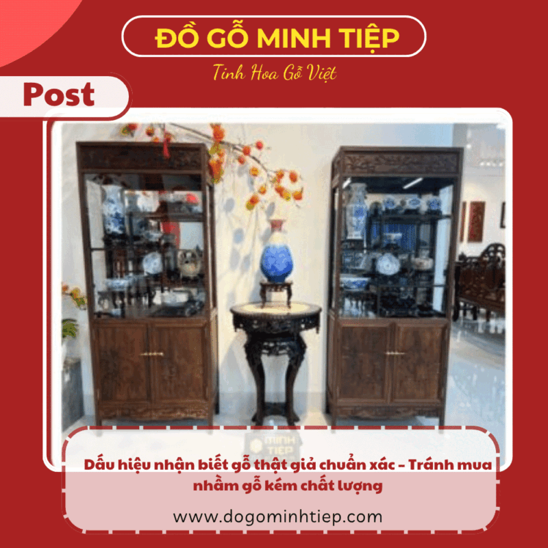 dấu hiệu nhận biết gỗ thật giả