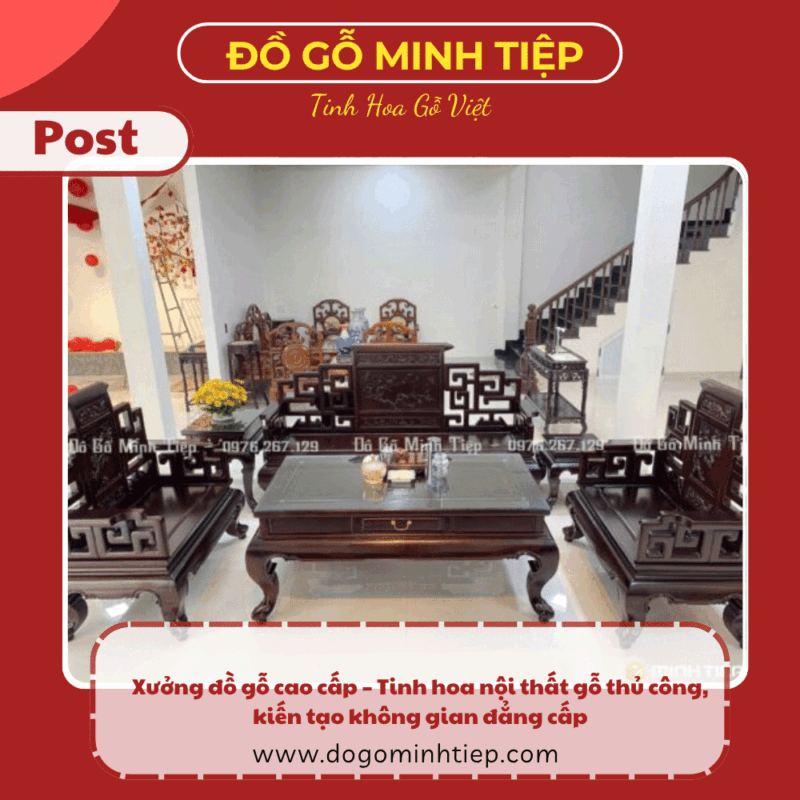 xưởng đồ gỗ cao cấp