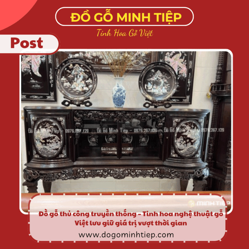 đồ gỗ thủ công truyền thống