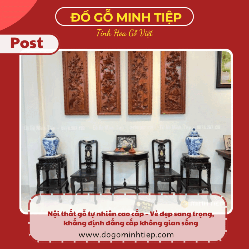 Nội thất gỗ tự nhiên cao cấp